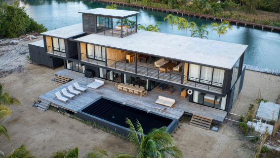 Modern Oceanfront Villa on a Private Island